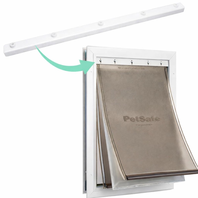 Replacement Bracket for PetSafe Dog Door Replacement Flaps - Dog