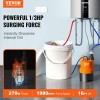 Tankless Water Heater Flushing Kit 5 Gal Pail 2 Hoses