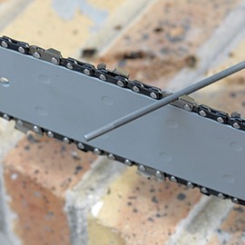 Ribiland 05023 Pack of 3 Chain Sharpening Files - Grey