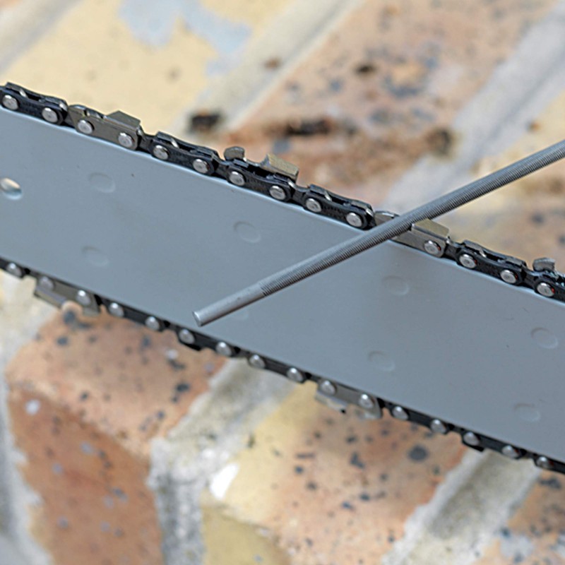 Ribiland 05023 Pack of 3 Chain Sharpening Files - Grey