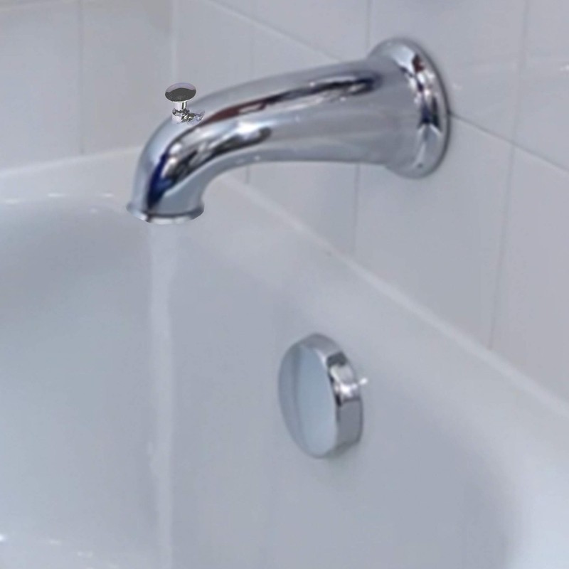 DANCO Decorative Bathtub Faucet Spout with Pull Up Diverter |