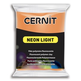 Cernit Neon Clay 56g, Orange, 7 x 5.5 x 1.5 cm