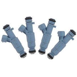 Fuel Injector,OCPTY 4pcs 4 Holes Replacement Fuel Injectors Engine Part fit for 10-12 for Hyundai for Santa Fe 2.4L,09-14 for Kia for Optima 2.4L, 10 for Kia for Rondo/Sorento/forte Koup