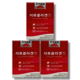 Korea Pomegranate Collagen Gelstick 20g x 14 Po 3 Box / 고려은단 석류콜라겐 젤리스틱 20g x 14포 3박스