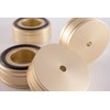 Hifi Lab 16 Aluminium Portable Audio Feet Absorber Stainless 4x