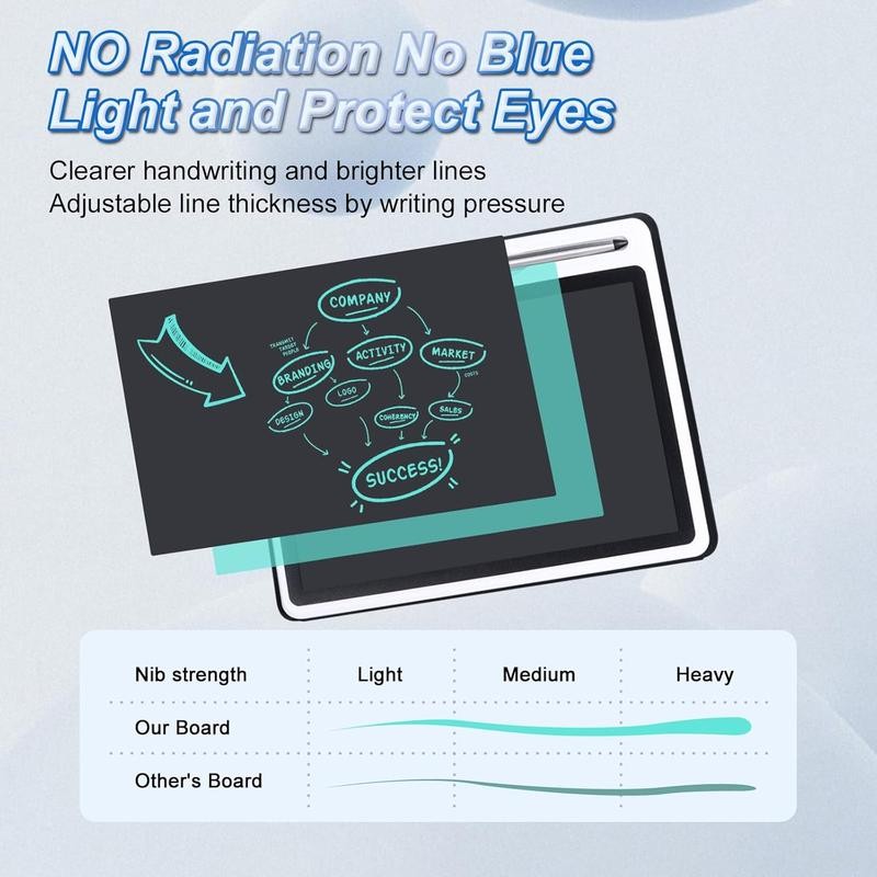 10 inch LCD Writing Tablet Electronic Writing Notebook with PU