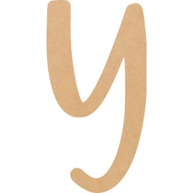 Wooden 3 Inch Letters Unfinished Y Cutout, Blank Wall Alphabet Wood Letter Shape, Hometown Font Small Wreath DIY