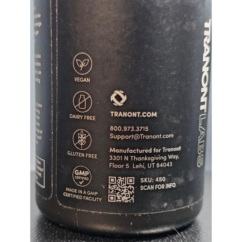 Tranont Labs Transform 1.0 Sugar Transforming Enzymes 60 Caps -