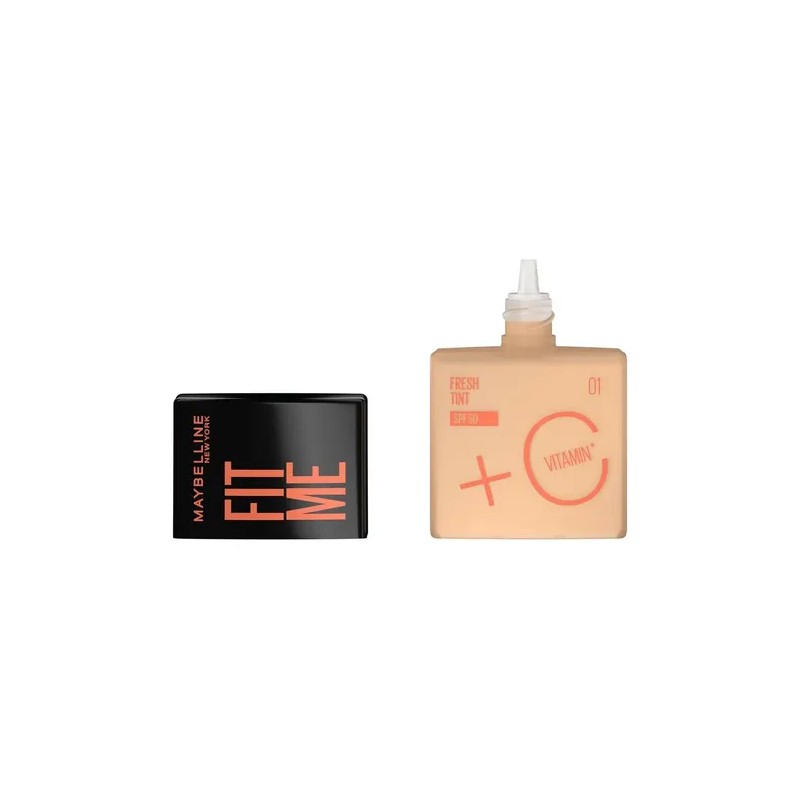 Maybelline Base Fit Me Fresh Tint 30ml, larga duración, alta