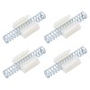 sourcing map 4pcs Bifold Door Hardware, Bi-fold Closet Door Hardware