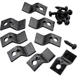 Sturdy Tabletop Fasteners - Durable & Secure Countertop Connector Bolts - Effective & Easy to Install Metal Fasteners w/Polished Steel Finish - Adaptable Table Fasteners Clips for Various Wood Types