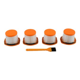 YFANTPA 4 Pack Vacuum Filter XFFWV360 Replacement for Shark Wandvac System WS620 WS630 WS632 WS642 WS632BLBRN WS632GDBRN WS632GNBRN WS632PKBRN WS632RGBRN