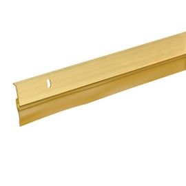 Frost King A58/36H Premium Aluminum And Vinyl Door Sweep 1-5/8-Inch by 36-Inches, Gold