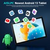 AISLPC Android Tablet, 10.1 Inch Android 13 Tablet 8(4+4) GB
