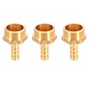 3 x Brass 10mm to 3/4" Male BSP Pipe Adapter