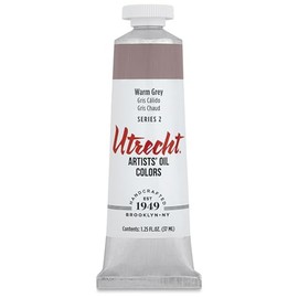 Utrecht Artists' Oil Paint - Warm Grey, 37 ml, Tube