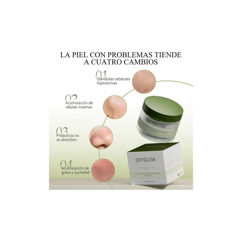 Mascarilla De Arcilla De Té Verde - Limpieza Profunda, Elimina