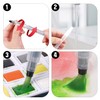 UPINS 18 Piece Watercolour Brush Pen Set Watercolour Pencils for