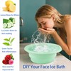 Large Bowl for Face Ice Bath, Foldable Facial Ice Bath
