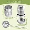 WANHMIF New Titanium Tea Infuser, Non-rusting Tea Strainers for Loose