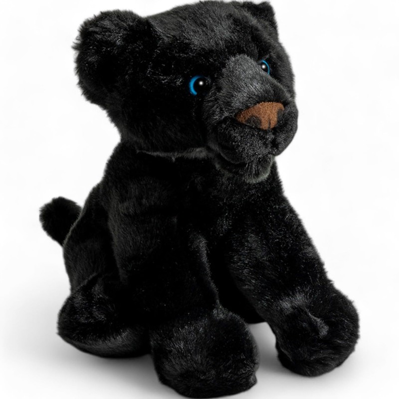 Carl Dick Panther 3629 Black Sitting Plush Toy Approx. 28