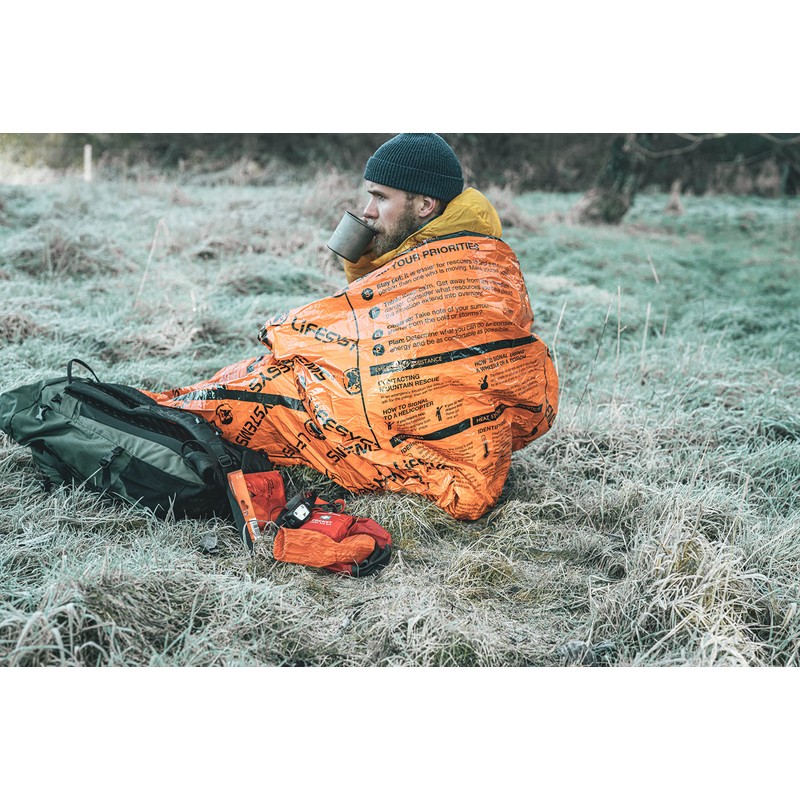 Lifesystems Heatshield Emergency Thermal Bag For Hiking, Mountaineering And Outdoor