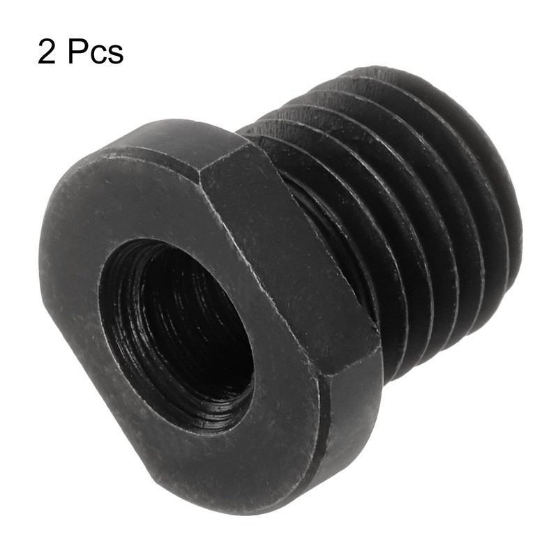 sourcing map 2pcs M10 Female to M16 Male Adapter Polisher