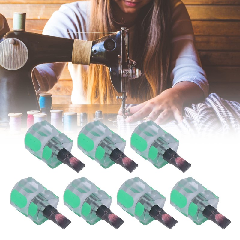 Cunyuer Short Screwdriver Stubby Screwdriver, 7PCS Flat Head Screwdriver Set