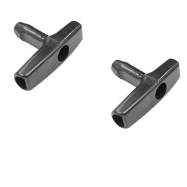 GardenPal Starter Handle for Stihl 009, 011, 017, 018, 024, 026, 051, 070, 076, 080, 90; TS400, TS410 Replaces OEM 1121-195-3400 Handle for Chainsaw Cut-Off Saw (2 Pack)