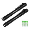 Lepro 2PCS Linterna LED, 3 Modos, IPX4, Superbrillante Camping Trabajo