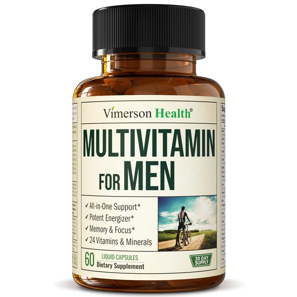 Multivitamin for Men – Essential Mens Multivitamins & Multiminerals 60