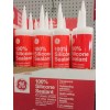 1 tube Silicone 100% SILICONE Sealant General ELECTRIC GE 10.1oz - Clear