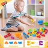 RAEQKS Counting Sorting Toys Matching Stacking Games with Bowls Sensory