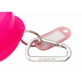 Zumoe Lacrosse Mouthguard Case Retainer Case - Lacrosse Sticks (Pink)
