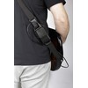Levy's Leathers MM14-BLK Wireless Transmitter Bodypack Holder, Black Leather