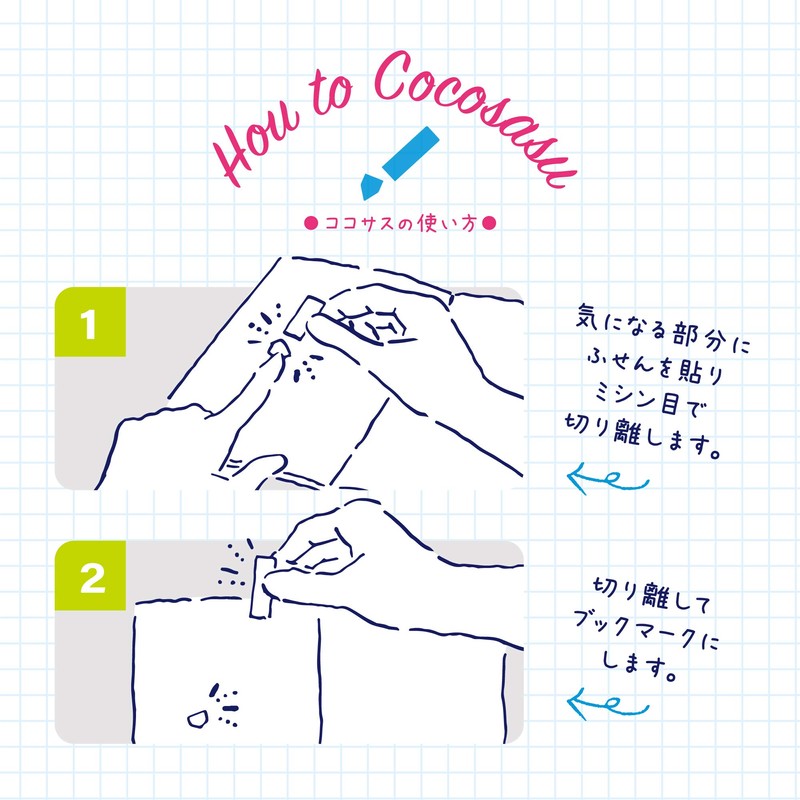 Beverly Sticky Notes Chiikawa Cocosas Meeting CS-184