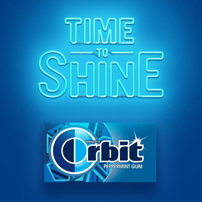 Orbit, Peppermint Sugarfree Gum, 42 ct