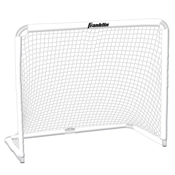 Franklin Sports Steel Goal - All Sport Soccer, Lacrosse Field Hockey and Street Hockey Goal - 50"x42" Youth Goal and Net - Backyard Goal