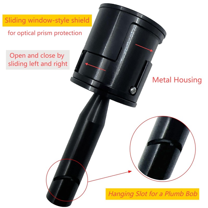 Mini Optical Right Angle Prism 90 Degree Square Prism, Double