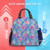 Fekroma Lunch Bag Insulated Lunch Box Reusable/Washable/Durable Lunchbox Lightweight Lunch