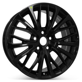 WheelerShip New 18" x 8" Replacement Wheel for Toyota Camry 2018 2019 2020 2021 Black Rim 75221