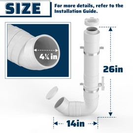 Pearwow Automatic Chicken Feeder with Amount Controller,7 Pounds Capacity Hanging Chicken Feeder,Heavy Duty Pipe Chicken Coop Feeder No Waste,Poultry Gravity Feed Port for Chicken Feeding