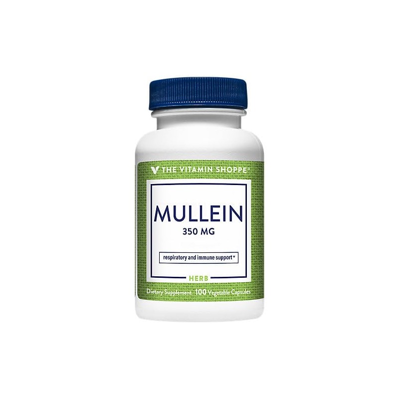 Mullein - Respiratory & Immune Support - 350mg (100 Capsules)