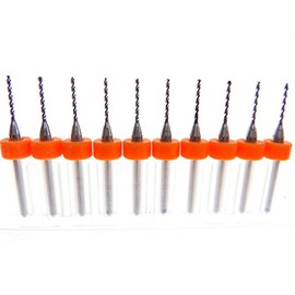 10 Pcs 1.0mm Tungsten Micro Drill Bits Japanese made for CNC PCB Dremel Installation, Toy Making, Model Cars Trucks Planes Boats, Arts & Crafts, Woodworking more...