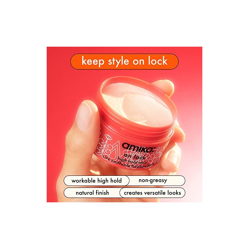amika on lock high hold hair wax