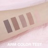AMY'S DIARY Neutral Nude Brown Eyeshadow Palette Makeup, 5 Colors