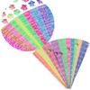 Luminous star paper strips, origami strips (20 colors/600 sheets)