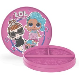 LOL! Surprise! 2 in 1 Reversible Divided Plate