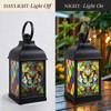Sisters Gifts from Sister,Stained Glass Style Lantern for Sister Gifts