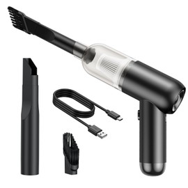 Portable Handheld Car Cordless Vacuum Cleaner with Powerful Suction, High Power Mini Sweeper, Dust Buster, Lightweight, Easy to Hold,Quiet Electric Air Duster,Small Vacuuming for Home,Kitchen,Gift